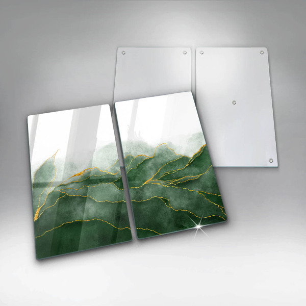 Copri piano cottura in vetro Natura astratta