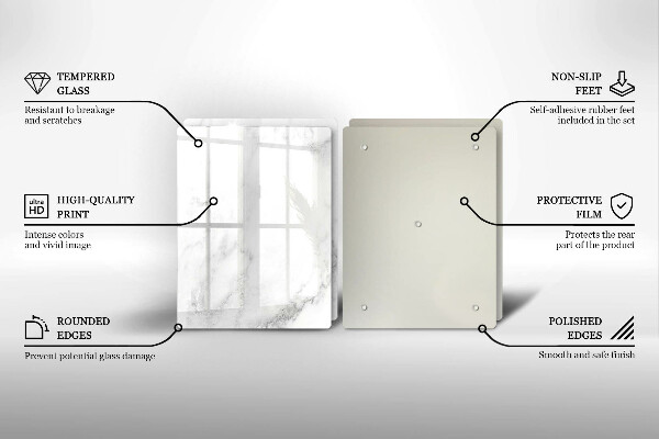 Copri piano cottura in vetro Marmo moderno