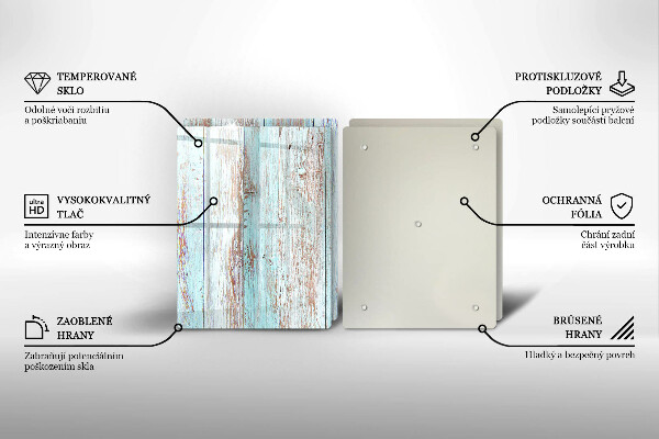 Copri piano cottura in vetro Vecchie tavole d'epoca