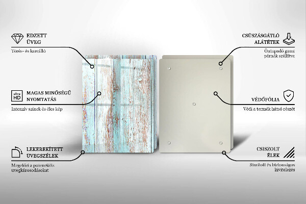 Copri piano cottura in vetro Vecchie tavole d'epoca