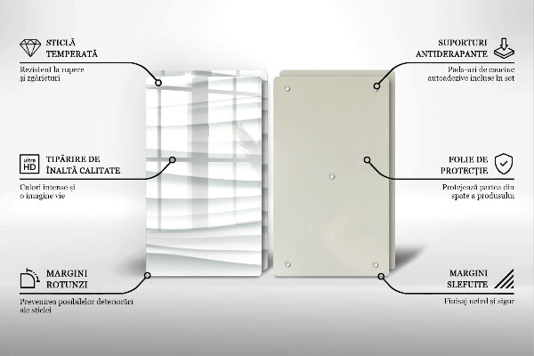 Copri piano cottura in vetro Struttura moderna