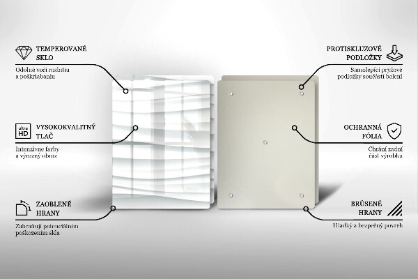 Copri piano cottura in vetro Struttura moderna