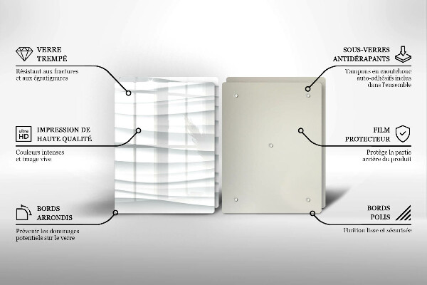 Copri piano cottura in vetro Struttura moderna