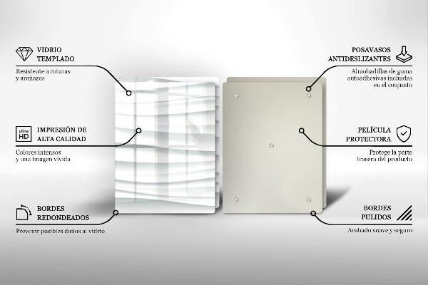 Copri piano cottura in vetro Struttura moderna