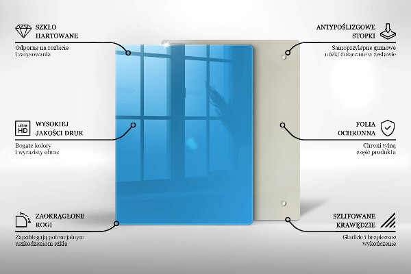 Copri piano cottura Colore blu