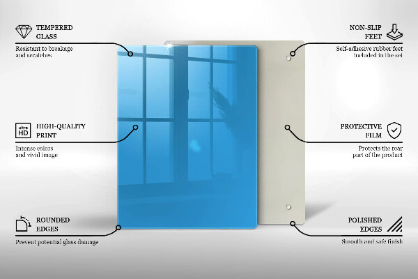 Copri piano cottura Colore blu