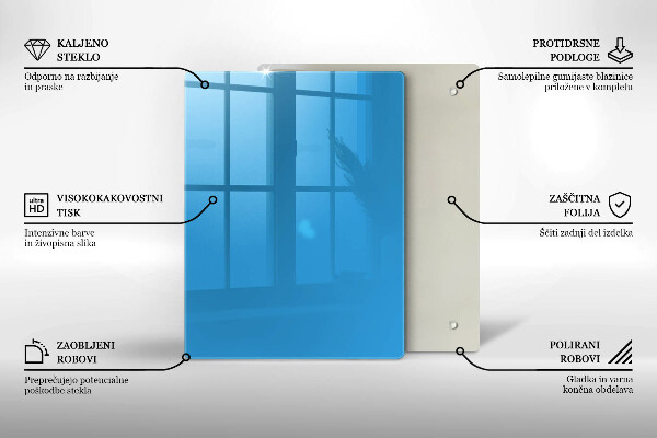 Copri piano cottura Colore blu