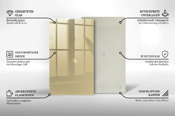 Copri piano cottura Colore beige