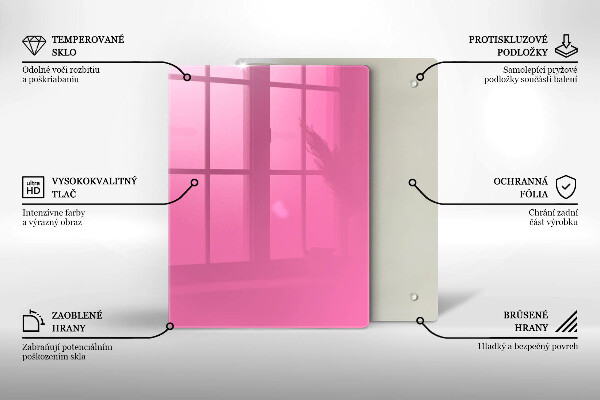 Copri piano cottura Colore rosa