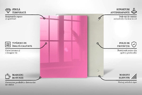 Copri piano cottura Colore rosa