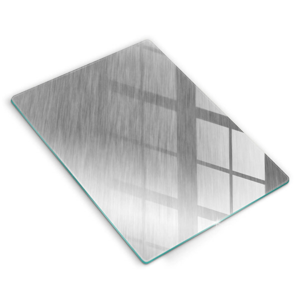 Copri piano induzione Sfondo con struttura in metallo