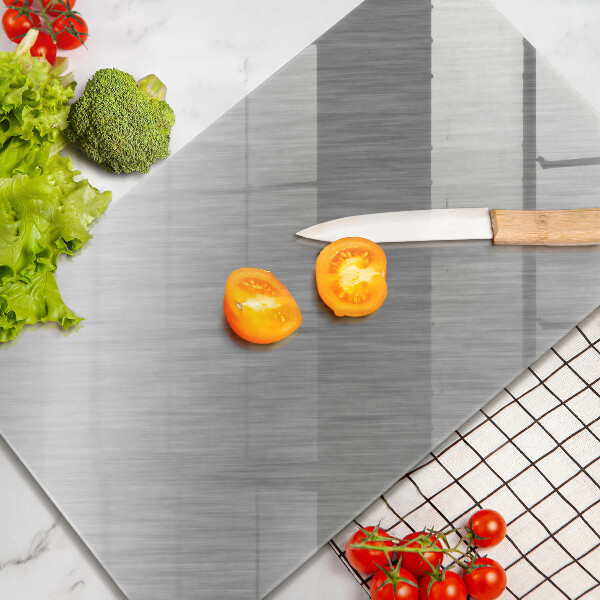 Copri piano induzione Sfondo con struttura in metallo