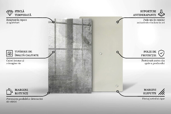 Copri piano cottura Struttura concreta