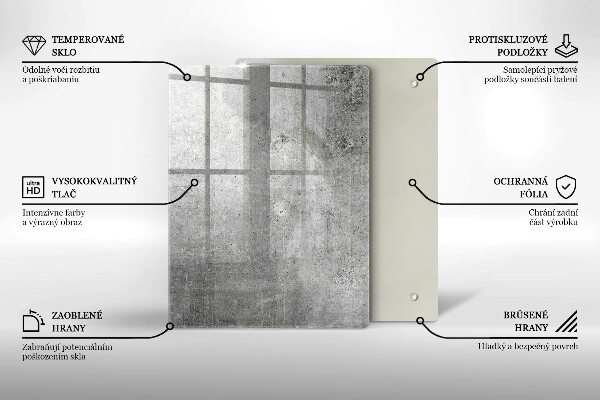 Copri piano cottura Struttura concreta