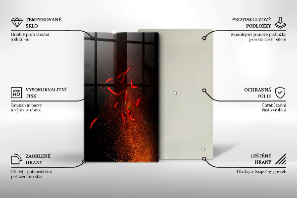 Copri piano cottura Peperoncini piccanti