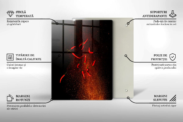 Copri piano cottura Peperoncini piccanti