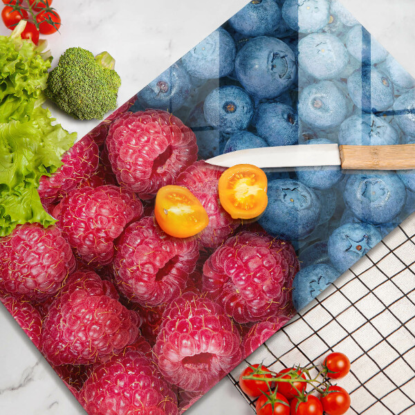 Copri piano cottura Frutti di lampone e mirtillo