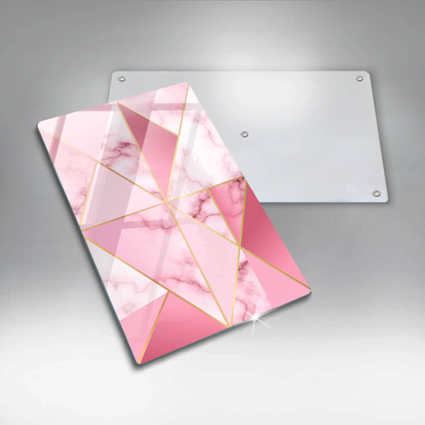 Copri piano induzione Marmo geometrico