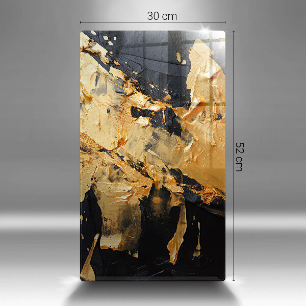 Copri piano cottura Texture di vernice elegante