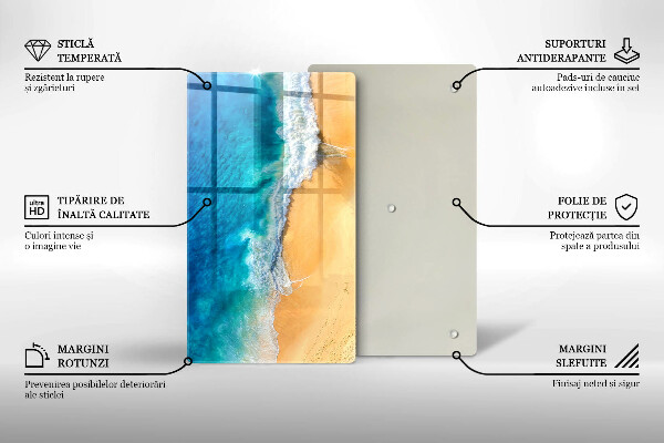 Copri piano cottura Spiaggia e mare