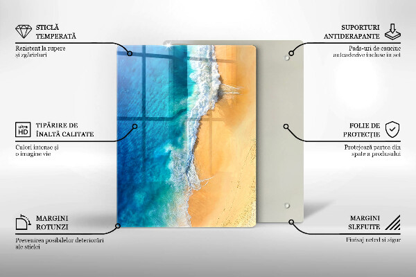 Copri piano cottura Spiaggia e mare