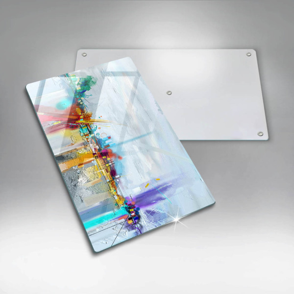 Copri piano cottura Astrazione dipinta