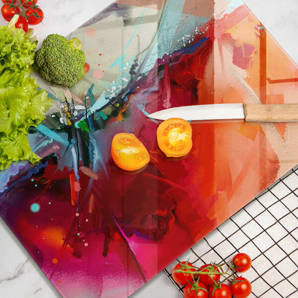 Copri piano cottura Astrazione dipinta