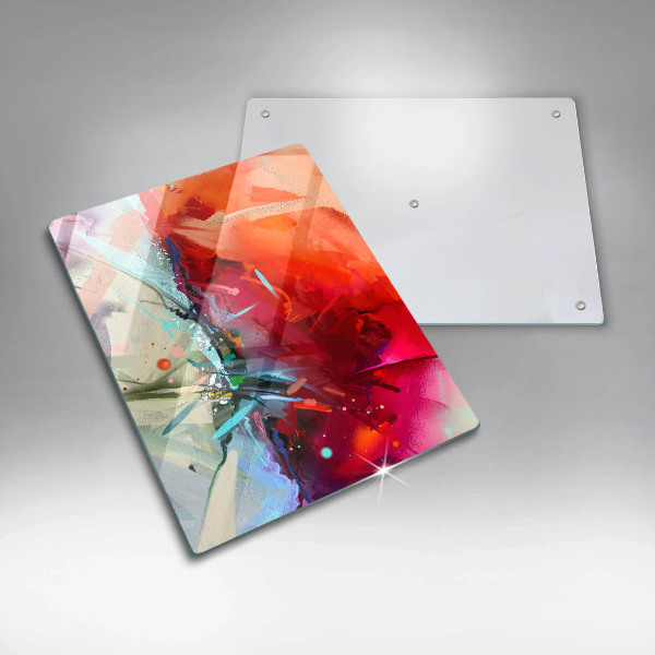 Copri piano cottura Astrazione dipinta