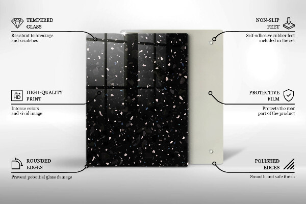 Copri piano cottura Gres scuro