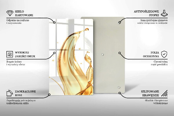 Copri piano cottura olio d'oliva