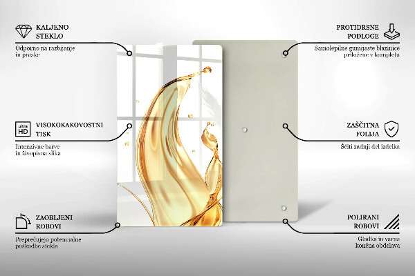 Copri piano cottura olio d'oliva