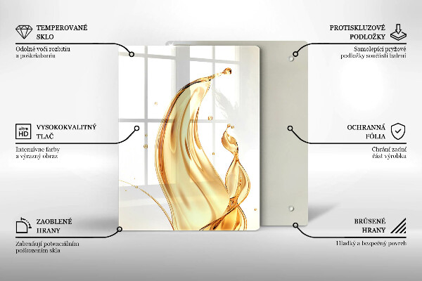 Copri piano cottura olio d'oliva