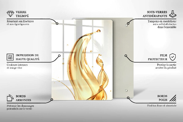 Copri piano cottura olio d'oliva