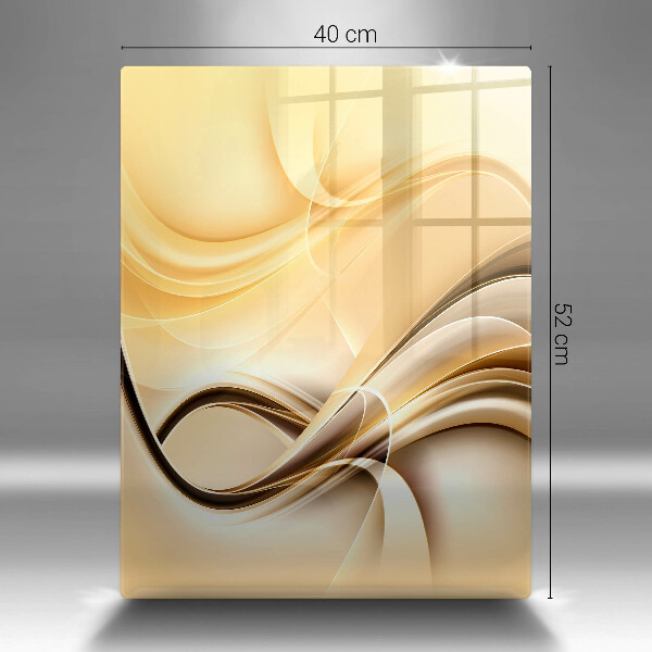 Copri piano induzione Astrazione del fumo