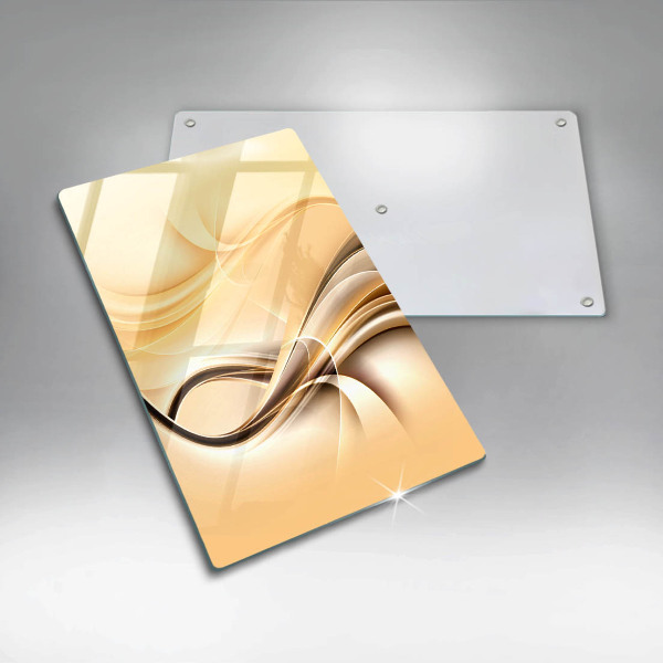 Copri piano induzione Astrazione del fumo