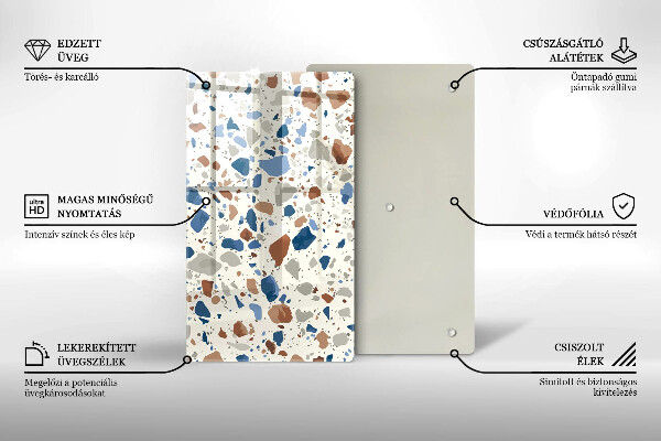 Copri piano cottura Gres decorativo