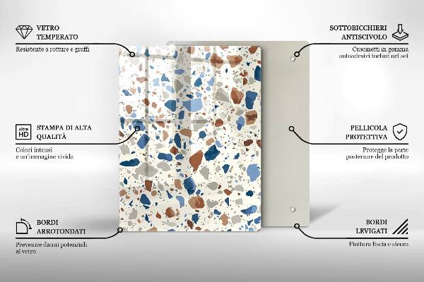 Copri piano cottura Gres decorativo