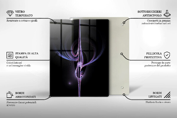 Copri piano induzione Astrazione moderna