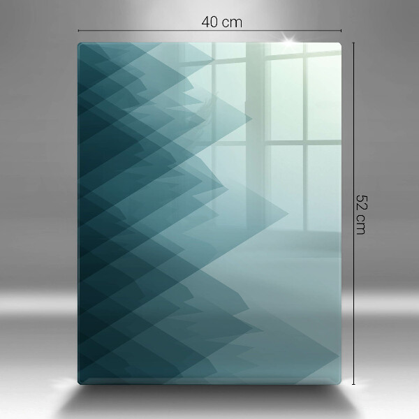 Copri piano induzione Montagne astratte