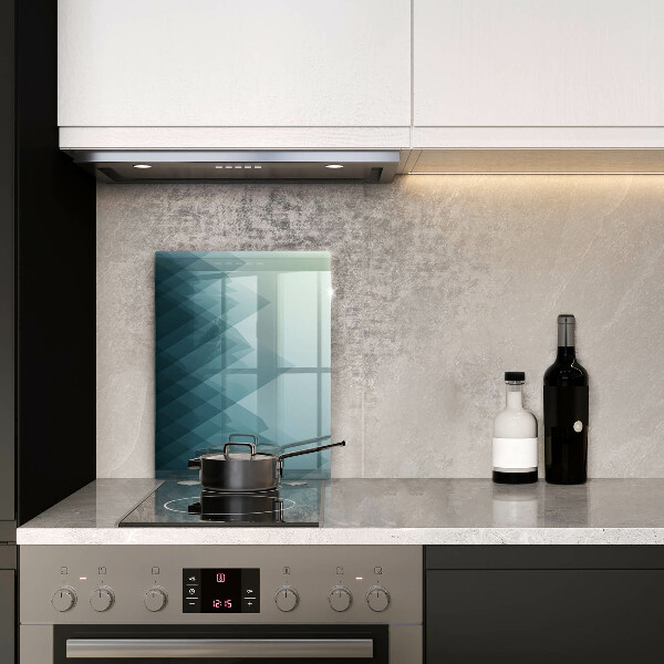 Copri piano induzione Montagne astratte