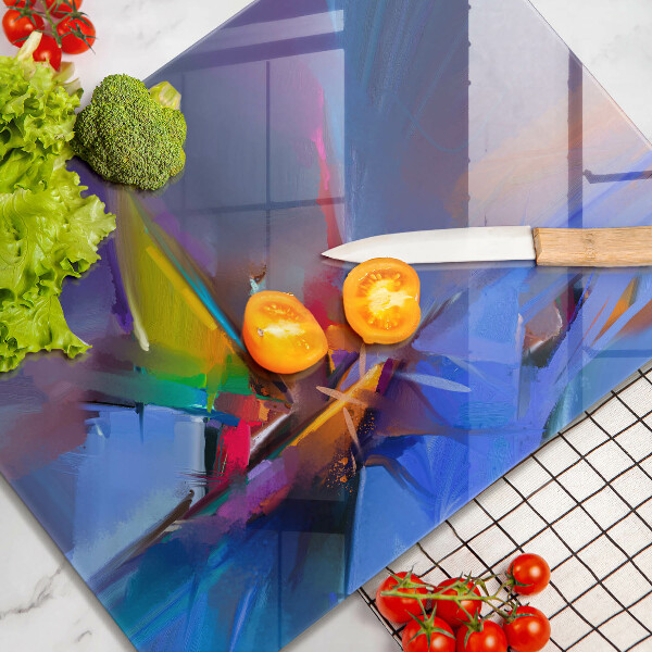 Copri fornello cucina Astrazione dipinta