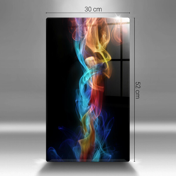 Copri piano induzione Fumo colorato