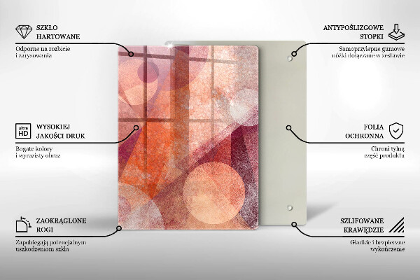 Copri fornello cucina Arte astratta