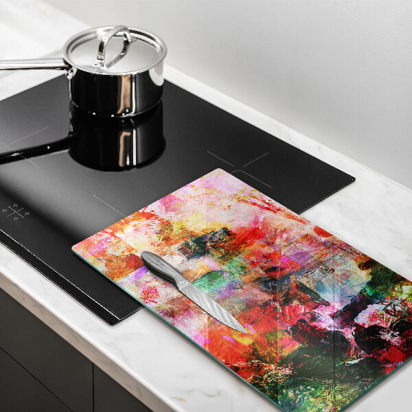 Copri piano induzione Dipingi l'astrazione