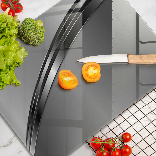 Copri fornello cucina Astrazione del metallo