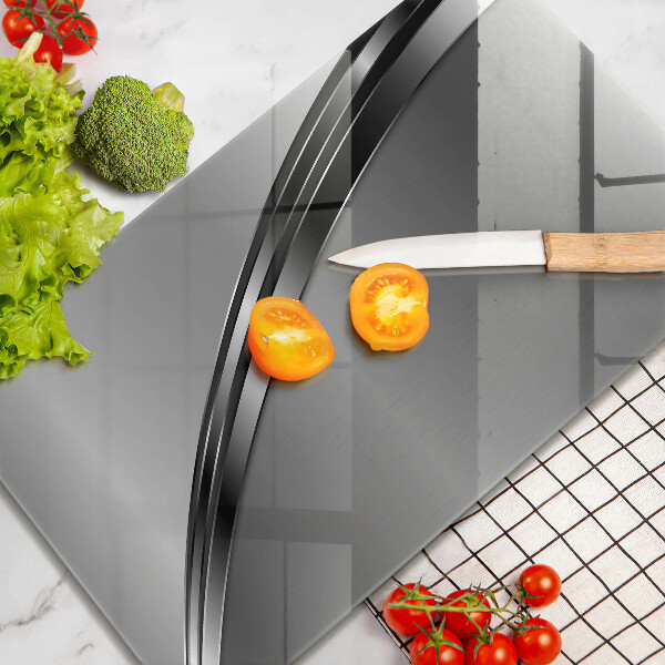 Copri fornello cucina Astrazione del metallo