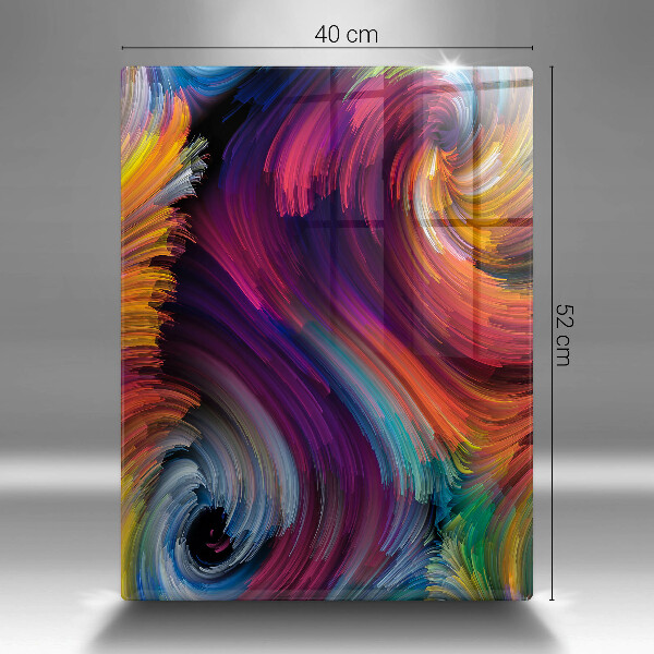 Copri fornello cucina Punti salienti colorati