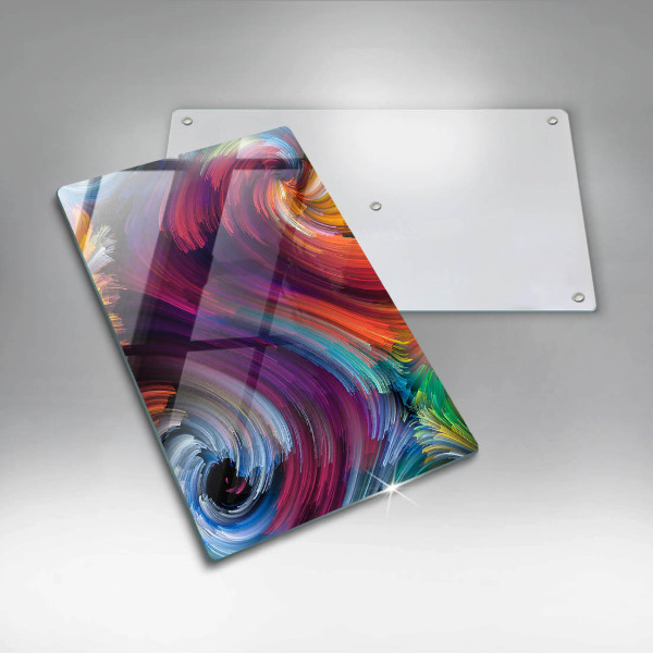 Copri fornello cucina Punti salienti colorati