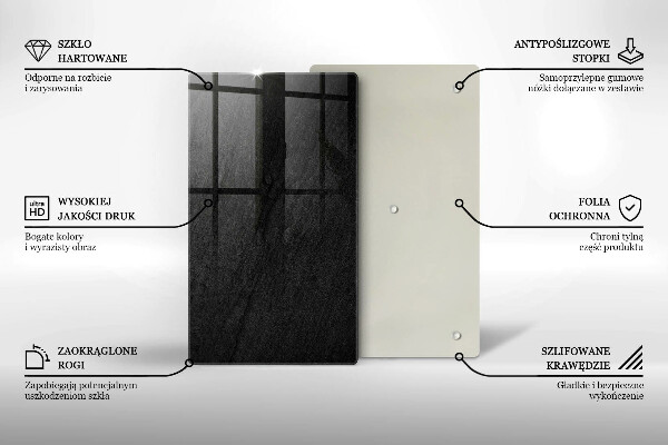 Copri fornello cucina struttura della roccia