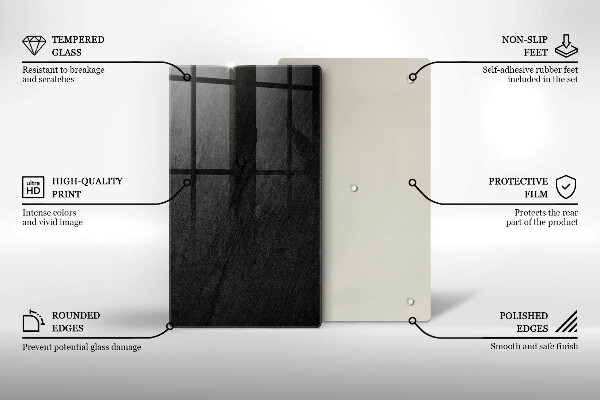 Copri fornello cucina struttura della roccia